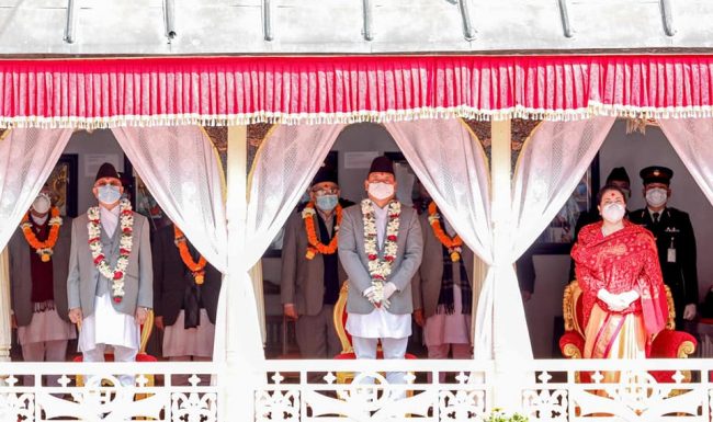 हनुमानढोका दरबारमा वसन्त श्रवण (फोटो फिचर)