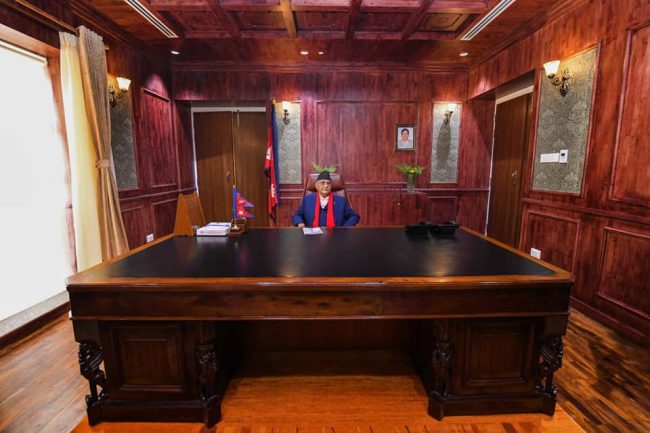 यस्ताे छ प्रबलीकरणपछि प्रधानमन्त्री तथा मन्त्रिपरिपदकाे कार्यालय (फाेटाेफिचर)