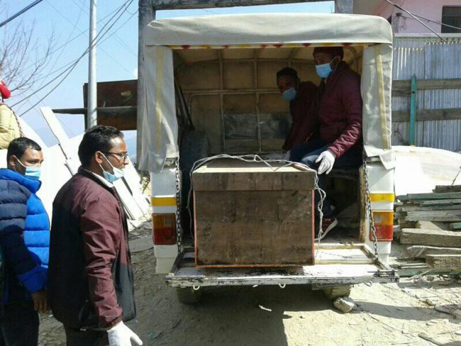 १७ दिनपछि भागरथीको शव आफन्तले बुझे, महाकालीमा दाहसंस्कार