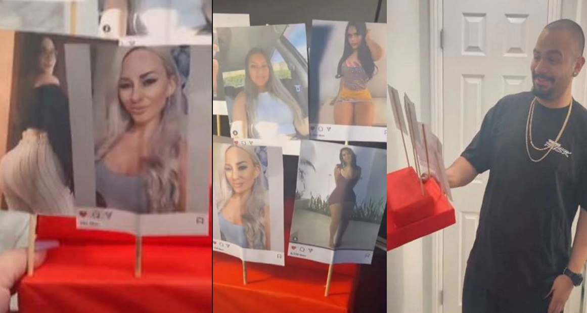 श्रीमानले ‘लाइक’ गरेका केटीहरुको फोटो प्रिन्ट गरेर श्रीमतीले दिइन् भ्यालेन्टाइन गिफ्ट