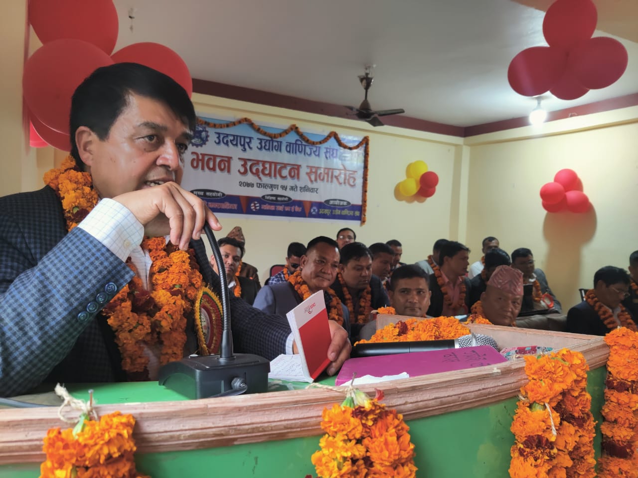 राज्यले सहजीकरण गरेमा निजी क्षेत्रमार्फत द्रुत आर्थिक विकास सम्भव छः वरिष्ठ उपाध्यक्ष ढकाल