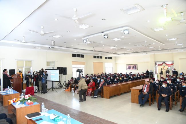 नेपाल प्रहरी अस्पतालमा रक्तदान कार्यक्रम सम्पन्न