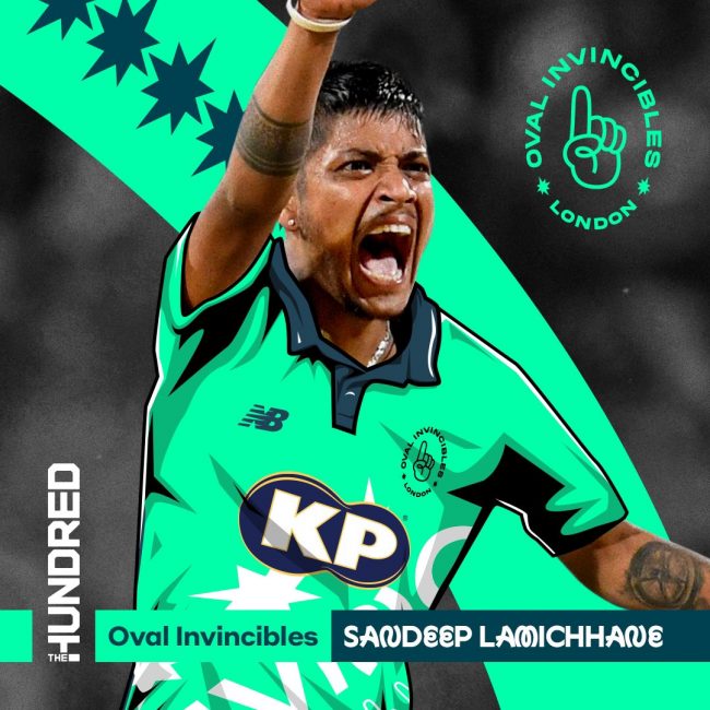 सन्दीपले द हन्ड्रेड खेल्ने