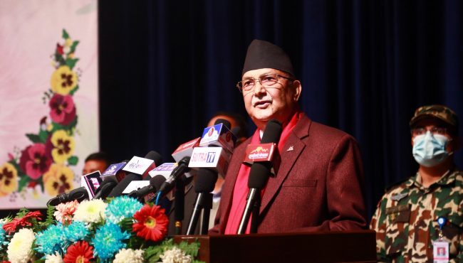 खेललाई सबै नेपालीले आफ्नो जीवनको अभिन्न अङ्ग बनाउनुपर्छः प्रधानमन्त्री