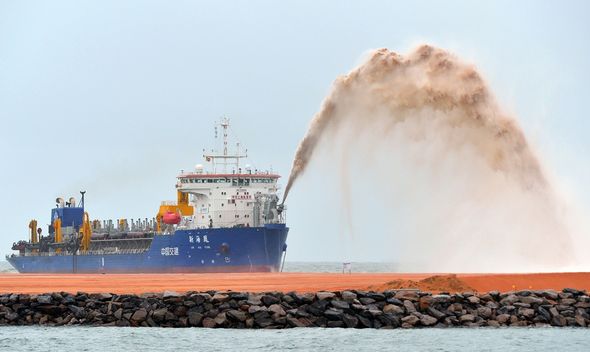 चीनले किन ताइवानको क्षेत्रबाट बालुवा चोरी गरिरहेको छ ?