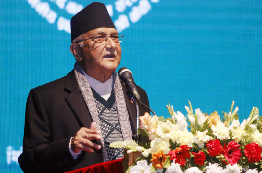 मुलुक पछाडि परिरहने कुरालाई स्वीकार गरिरहन सकिन्नः प्रधानमन्त्री ओली