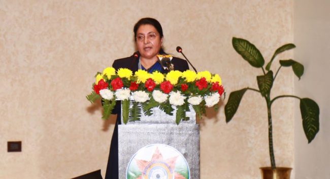 राष्ट्रपतिबाट खातुनलाई बधाई