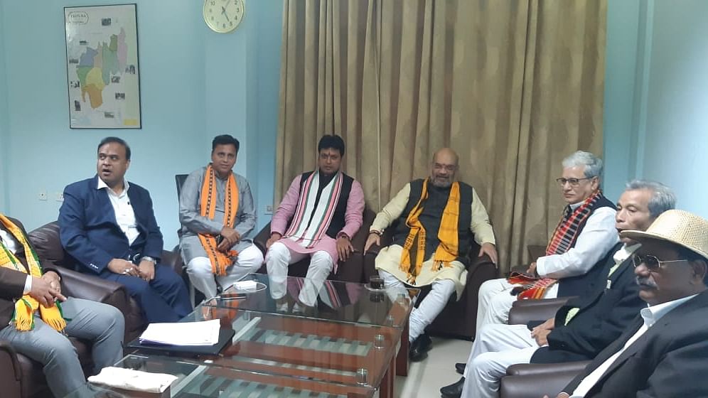 भारतीय गृहमन्त्री शाहले नेपालमा आफ्नो पार्टीको सरकार बनाउने बताएको दावी