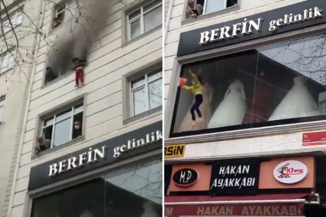 आमाले बिल्डिङको तेस्रो तलाबाट बाहिर फ्याँकेर ४ छोराछोरीको जीवन बचाइन्