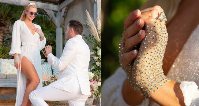 पेरिस हिल्टनको इगेजमेन्टसँगै औंठीको चर्चा चुलियो