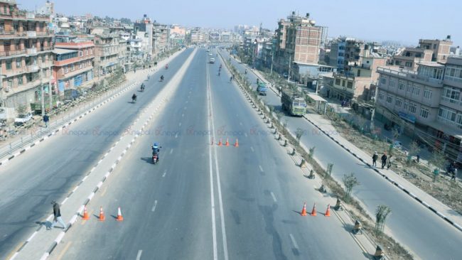 नेकपा (प्रचण्ड-नेपाल) समूहकाे हड्ताल : सुनसान काठमाडाैं (फाेटाेफिचर)