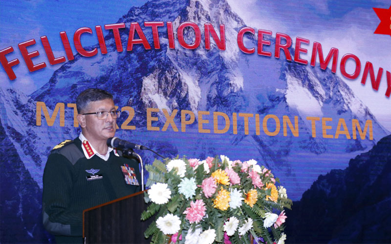 सामूहिक भावनाले गरे जुनसुकै काम पनि सम्भव छः प्रधानसेनापति थापा