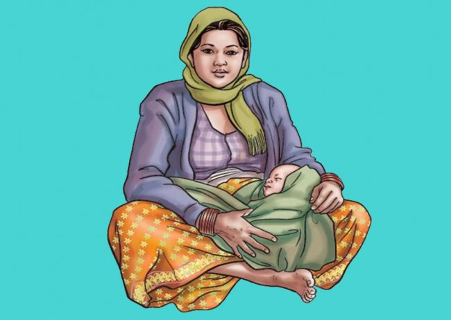 संस्थागत सुत्केरीको सङ्ख्या बढाउन ‘कोसेली’ प्रदान