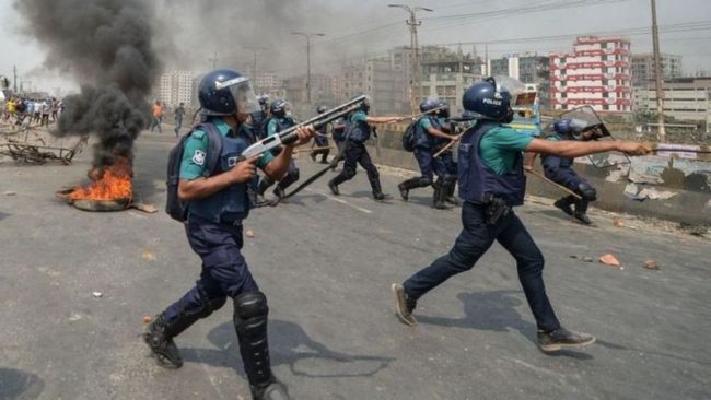 मोदीको बंगलादेश भ्रमणः विरोध प्रदर्शनमा १२ जना मारिए