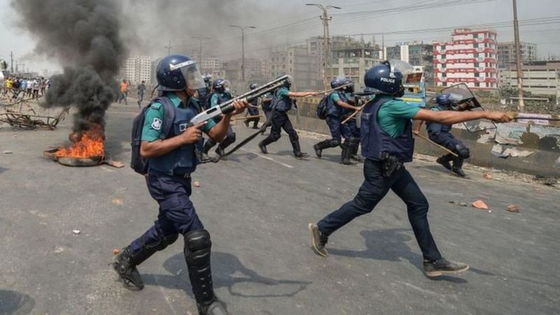 मोदीको बंगलादेश भ्रमणः विरोध प्रदर्शनमा १२ जना मारिए