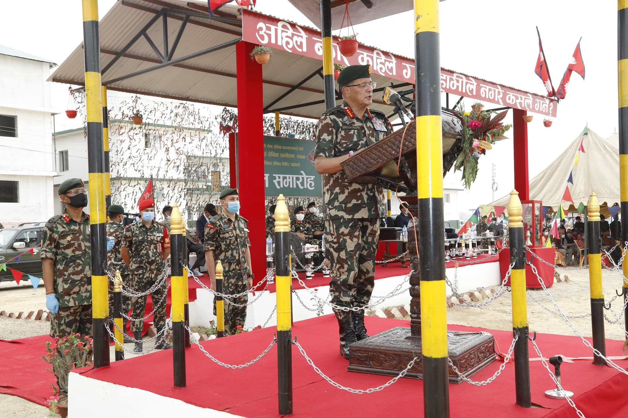 सेना जनताको आस्था र भरोसाको केन्द्रः प्रधानसेनापति थापा