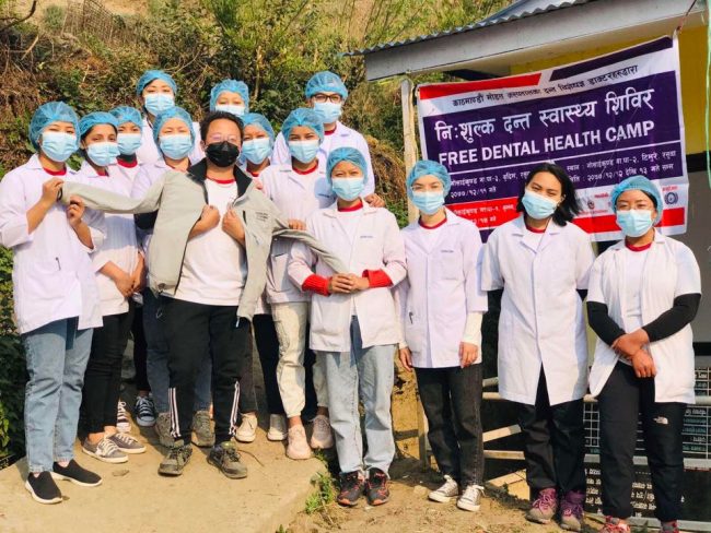 सक्षम सोसाईटी र ह्याल्मो हेलपिङद्वारा निःशुल्क दन्त शिविर (फोटोफिचर)