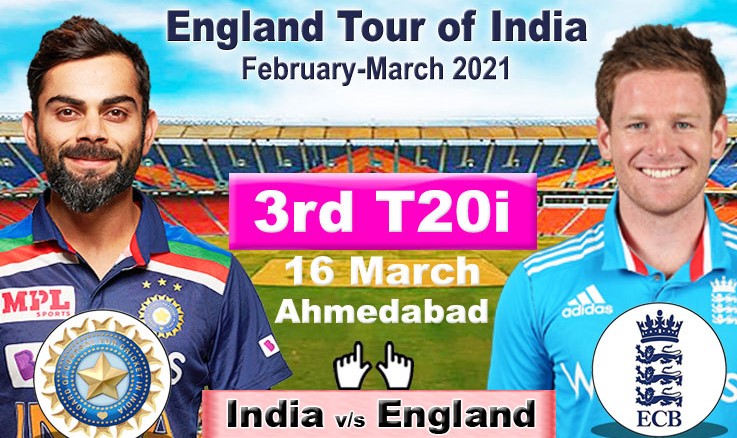 भारत र इङल्यान्डबीच मंगलवार हुने टी–२० खेलमा दुबै टोलीमा खेलाडीहरु परिवर्तन हुने सम्भावना