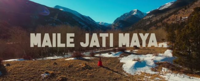 सम्झाना पाण्डेको प्रस्तुतिमा मैले जति माया गीतको म्यूजिक भिडियो सार्वजनिक