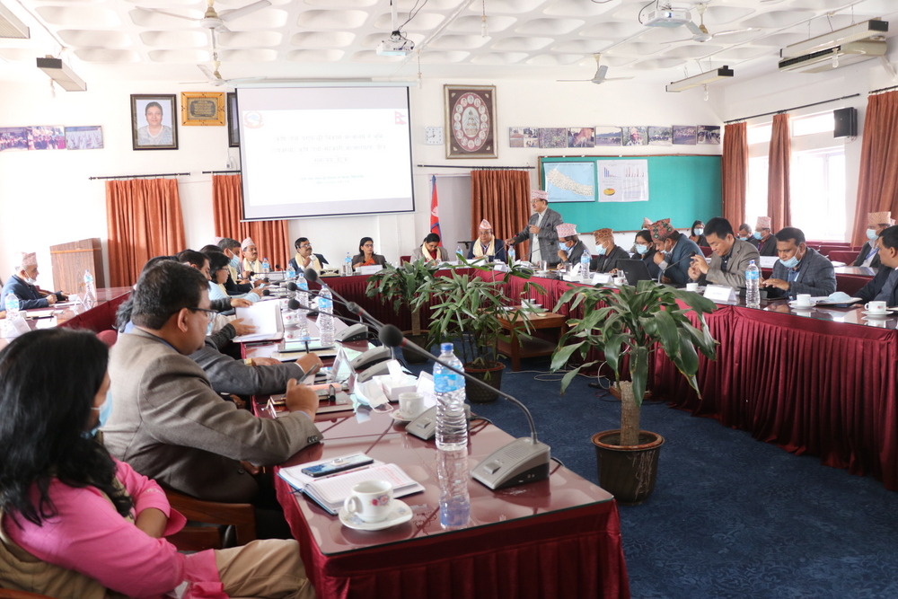 कृषि मन्त्रालयद्वारा सातै प्रदेशका मन्त्री र सचिवहरुसँग छलफल