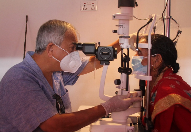 गाउँपालिकाद्वारा आँखा उपचार केन्द्र स्थापना