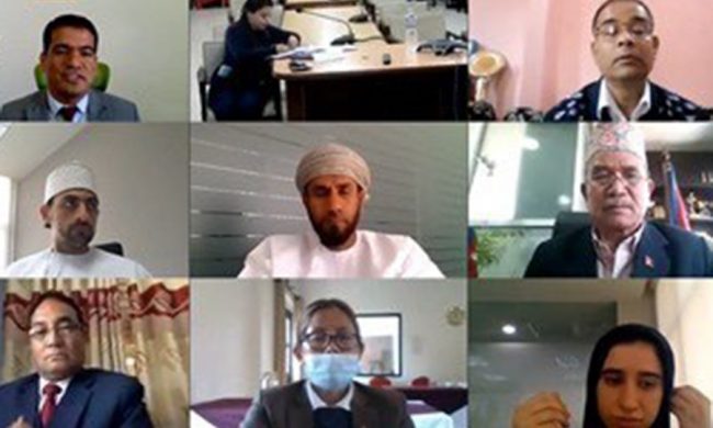 नेपाल र ओमानबीच फोहोर व्यवस्थापनसम्बन्धमा छलफल