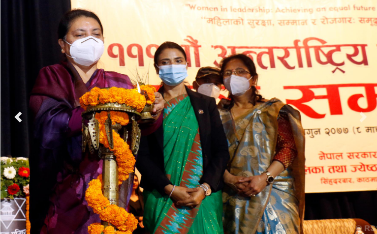 राष्ट्रपतिद्वारा सभ्य समाज निर्माणका लागि अग्रसर रहन समाजका सबै पक्षलाई आग्रह