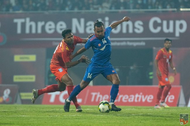 त्रिदेशीय कपको फाइनलका लागि नेपालको सुरुवाती–११ घोषणा,दुई खेलाडी परिवर्तन