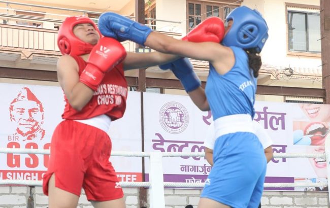 गणेशमान स्मृति बक्सिङ : सनिल र सुस्मिता फाइनलमा