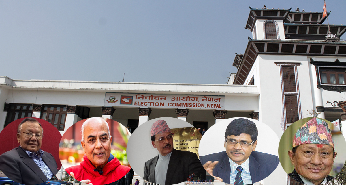 नेकपा विवादबारे छिटो निर्णय दिन निर्वाचन आयोगलाई ५ पूर्वप्रमुख आयुक्तको आग्रह