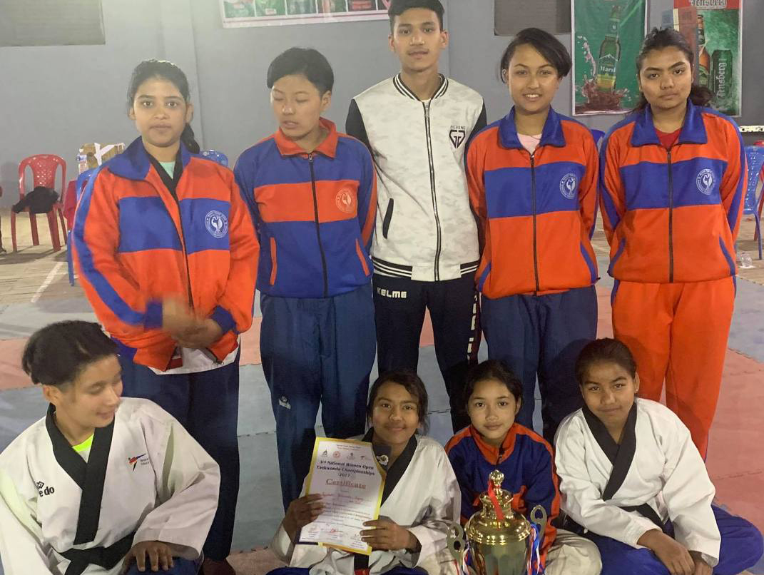 स्युचाटार तेस्रो महिला राष्ट्रिय तेक्वान्दो प्रतियोगिता च्याम्पियन