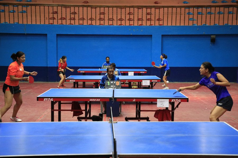 देशव्यापी अन्तर वडा टेबल टेनिस प्रतियोगिताको विभिन्न चरणका खेलहरु सम्पन्न