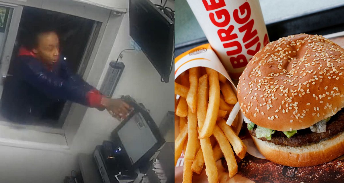बर्गर दिन ढिलो गरेको रिसमा महिलाले बर्गर किंगका कर्मचारीमाथि गोली चलाइन्