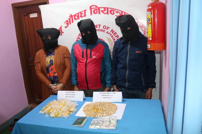 लागुऔषध हेरोइनको क्याप्सुल खाएर त्रिभुवन विमानस्थलमा ओर्लिएपछि..