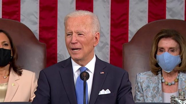 अमेरिकी संसदको संयुक्त सत्रमा पहिलोपटक सम्बोधन गर्दै राष्ट्रपति बाइडेनले के भने ?
