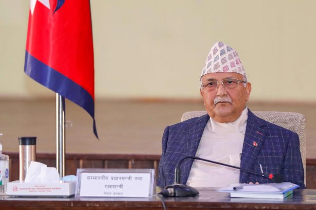 डढेलो नियन्त्रणका लागि हेलिकोप्टर प्रयोगबारे गृहकार्य गर्न प्रधानमन्त्रीको निर्देशन