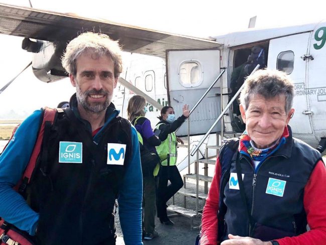 स्पेनका ८२ वर्षीय वृद्ध नेपालका अग्ला हिमाल चढ्ने तयारी गर्दै