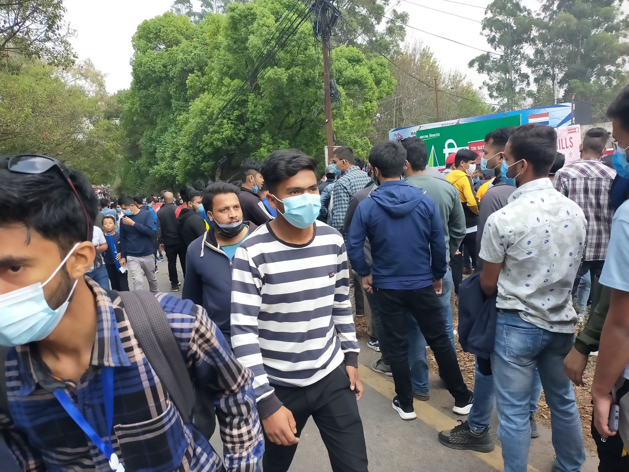 १ वर्षभन्दा धेरै समयपछि अन्तर्राष्ट्रिय क्रिकेटको पुनरागमन, किर्तिपुर मैदानमा भिडभाड