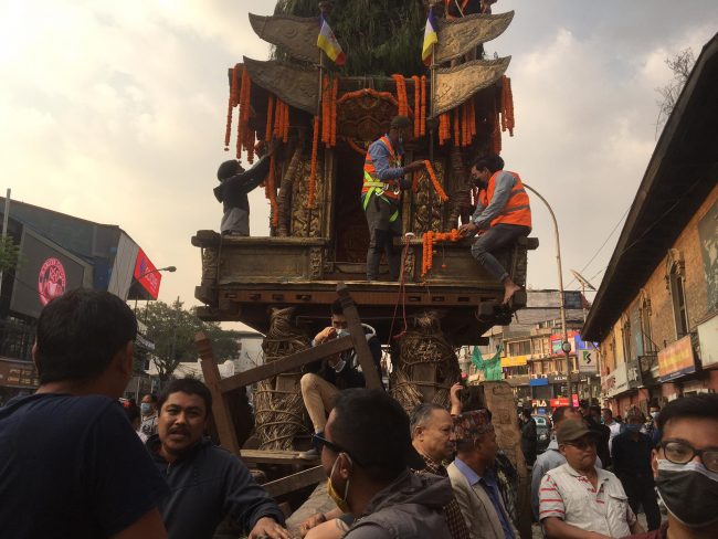 राष्ट्रपतिद्वारा सेतो मच्छेन्द्रनाथको दर्शन