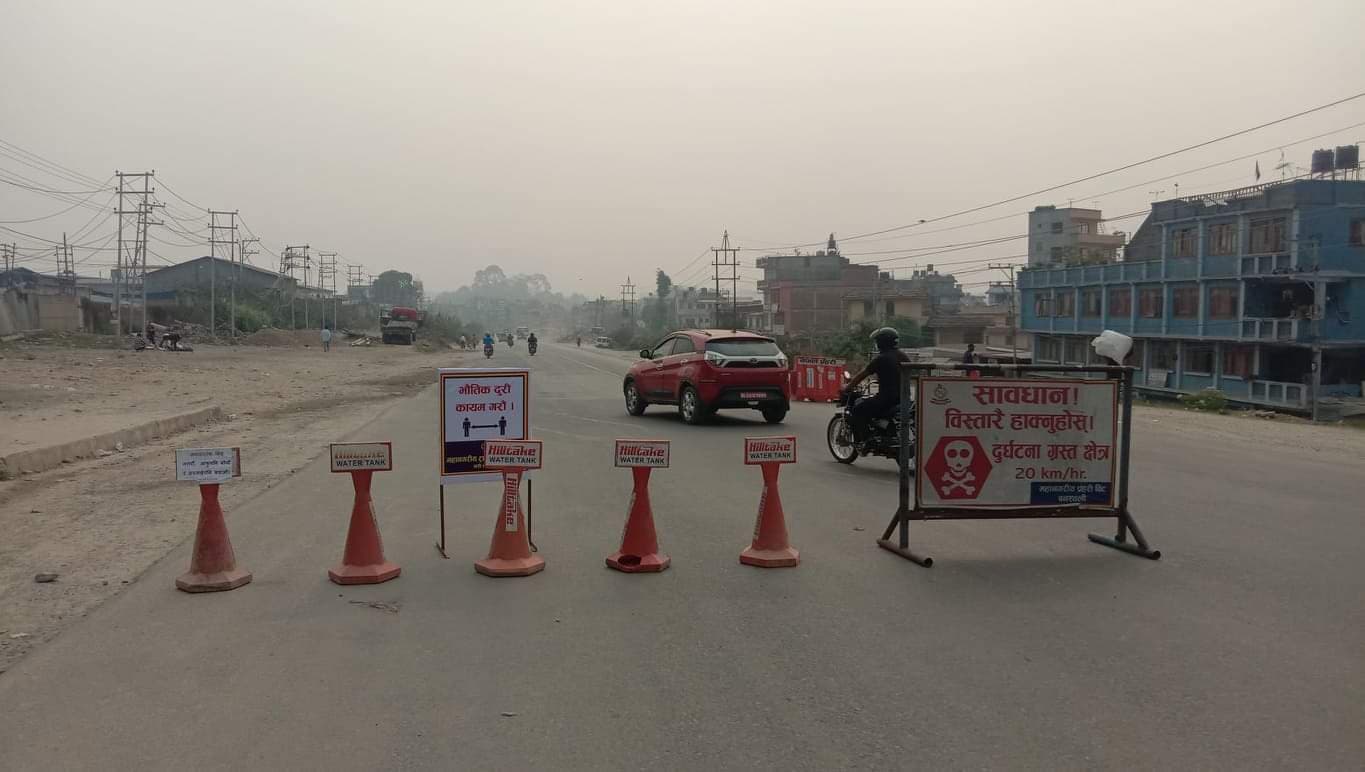 निषेधाज्ञाको पहिलो दिन सुनसान काठमाडौं (फोटो फिचर)