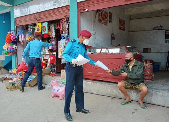 कोरोना संकटमा प्रहरीले के गरिरहेको छ ?