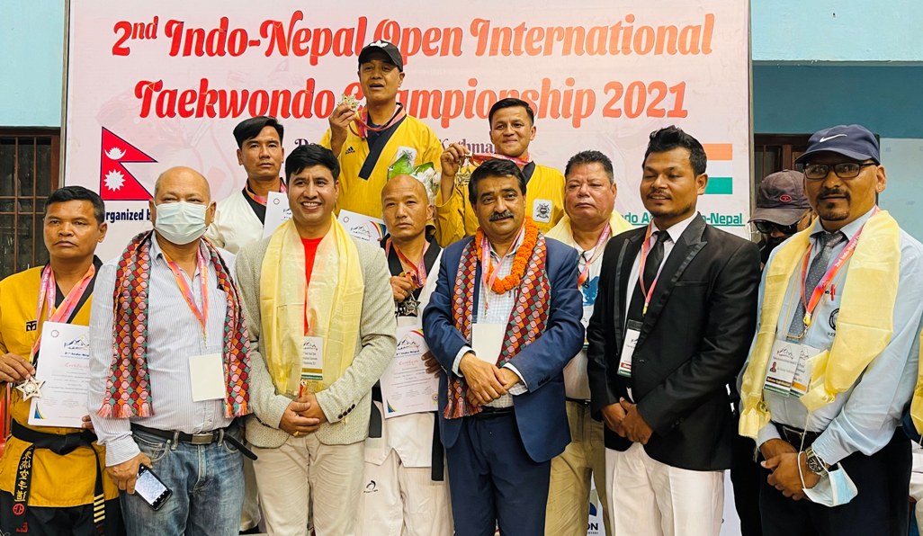 इन्डो–नेपाल खुला अन्तर्राष्ट्रिय तेक्वान्दोमा सरोजलाई दोहोरो स्वर्ण