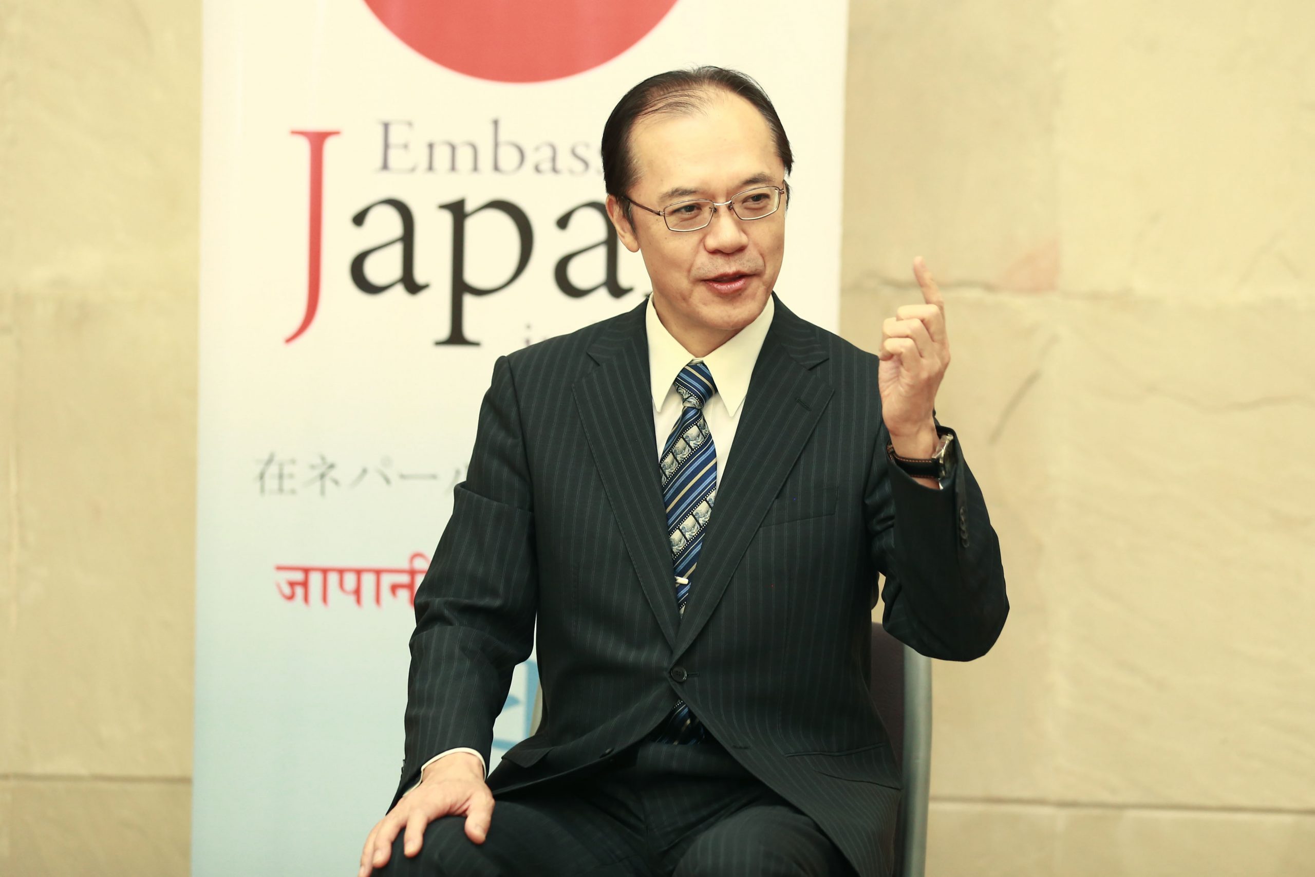 जापान–नेपाल सम्बन्ध थप उचाइमा पुर्‍याउन प्रयत्नशील रहनेछुः जापानी राजदूत किकुता