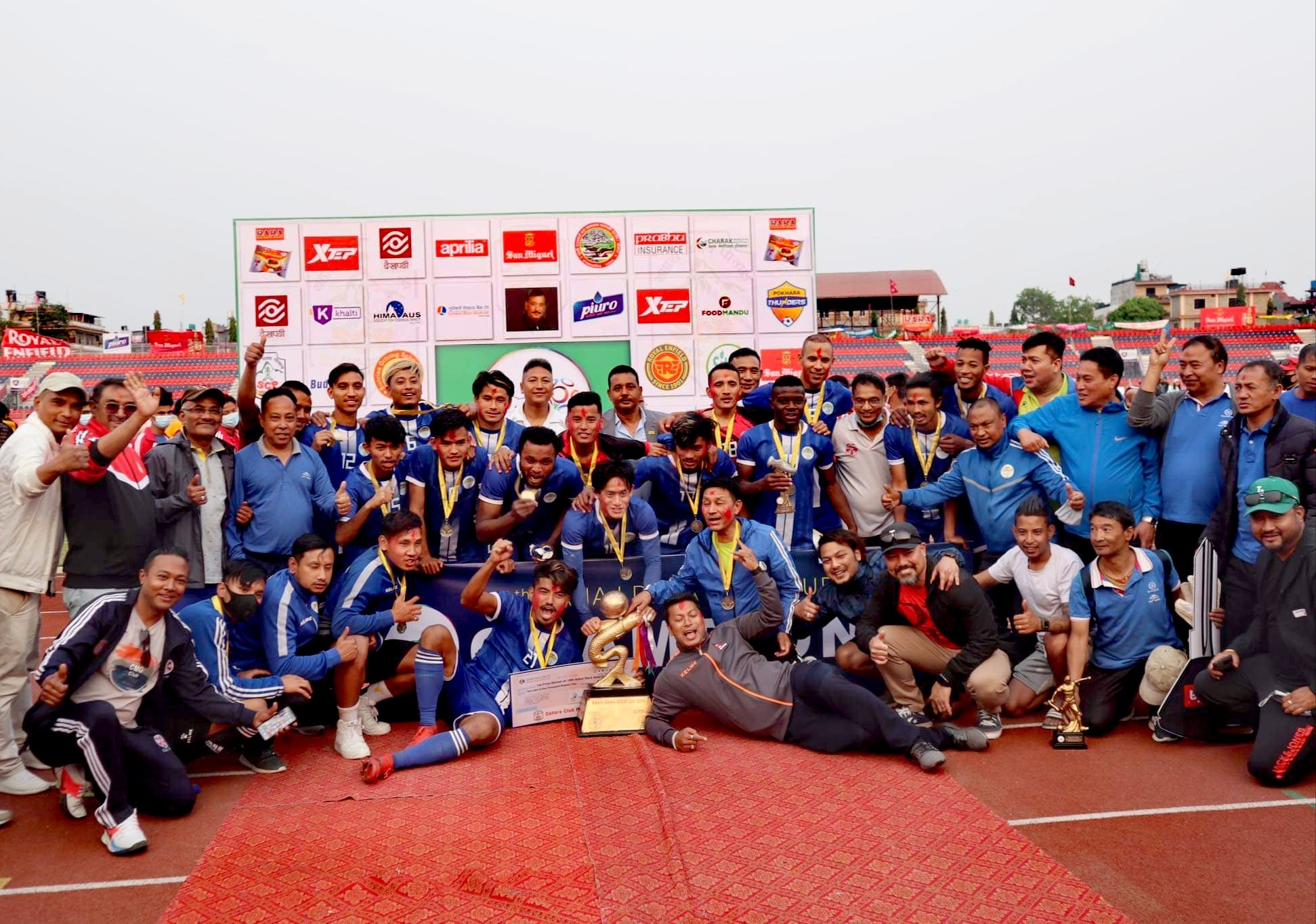 सङ्कटा क्लब आहा ! रारा गोल्डकप फुटबलको च्याम्पियन