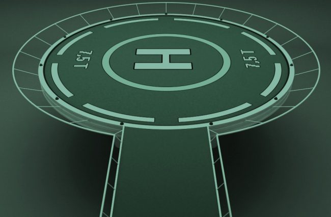 सेनाले नाइट भिजन हेलीप्याड निर्माण गर्दै