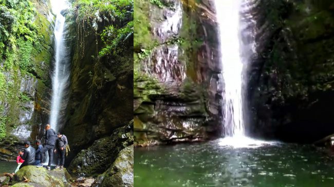 पर्यटक लोभ्याउँदै कालघारी झरना