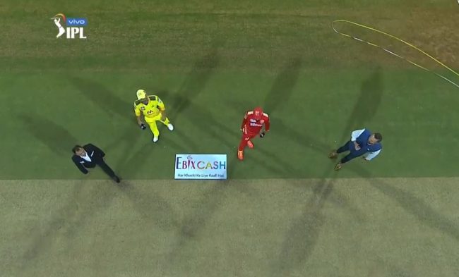 चेन्नाईले टस जितेर फिल्डिङ रोज्यो