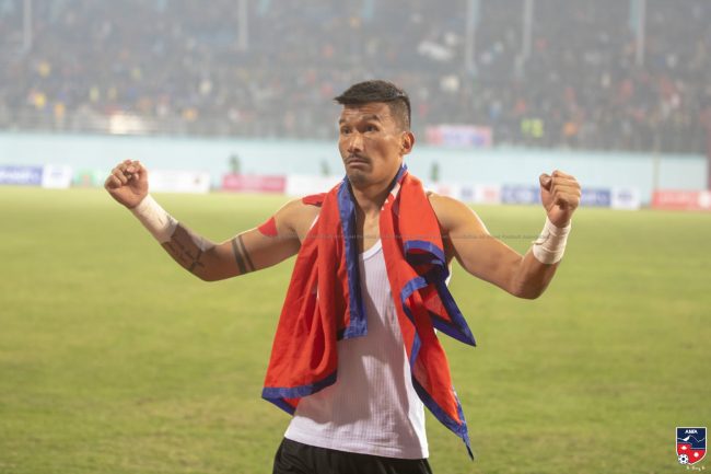 एएफसीको साताको उत्कृष्ट खेलाडीको मनोनयनमा किरण