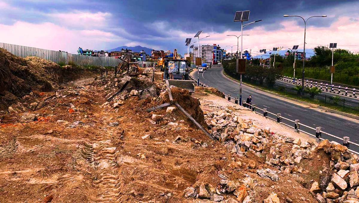 कोटेश्वरदेखि जडीबुटीसम्मको सडक निर्माण छिट्टै सकिने