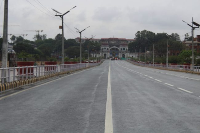 निषेधाज्ञा कडा भएपछि सुनसान काठमाडाैं (फाेटाेफिचर)